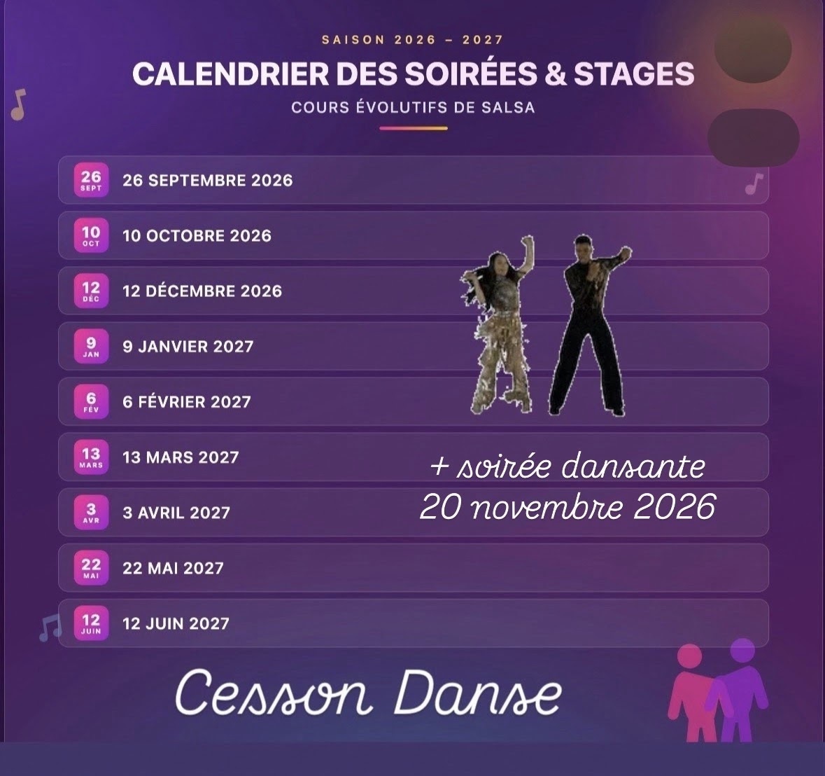 De la danse, de la danse... !