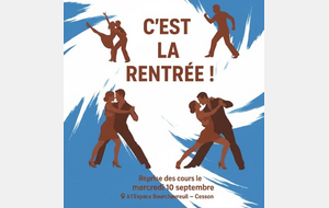 La nouvelle saison est arrivée :   La rentrée en dansant !