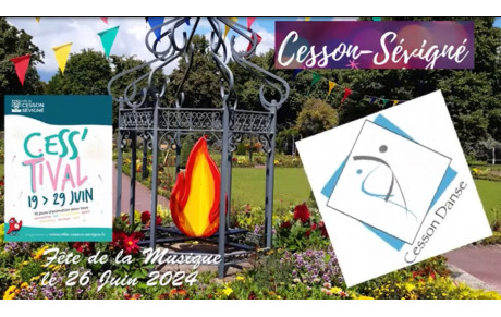 Cesson Danse au Cess'tival de juin 2024 (vidéo)